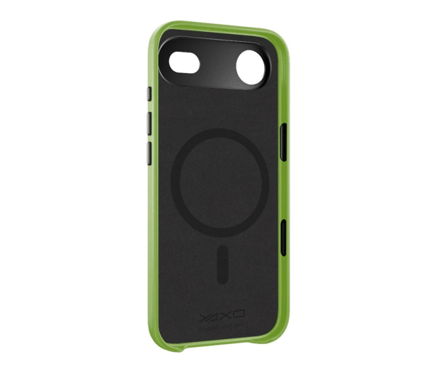 YAXO Leather Gear Slim Case MagSafe iPhone 17 Air Tropic Green - 1455887 - zdjęcie 3